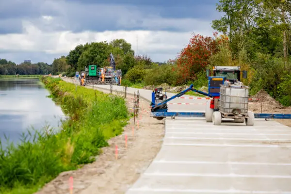 Werkzaamheden doorfietsroute Groningen-Assen