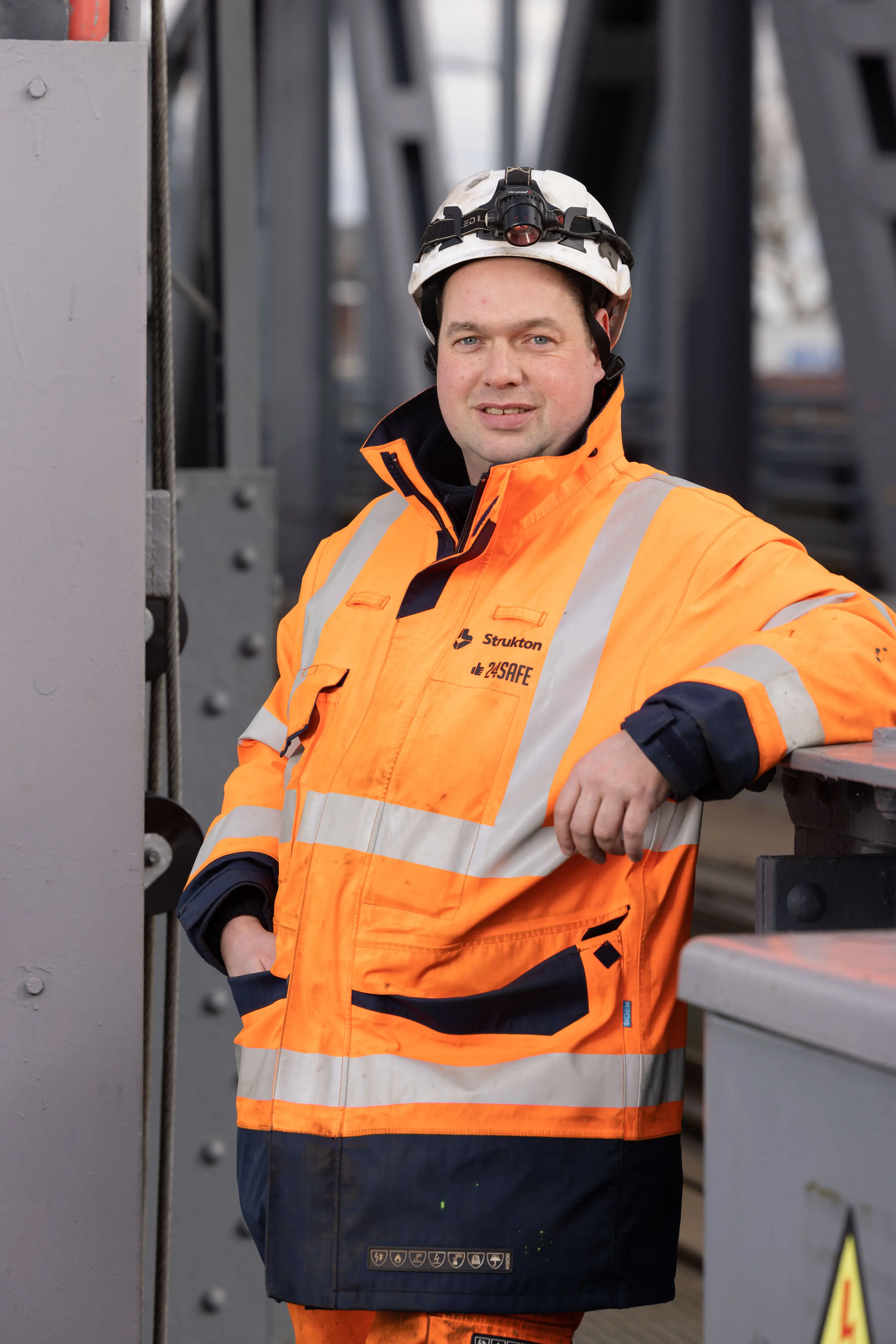 Technisch monteur Sturkton Rail Nederland Technisch monteur kunstwerken Rob Vree Egberts