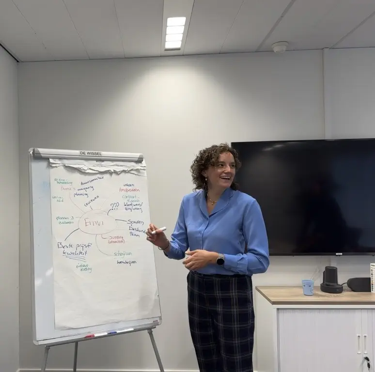 Amber bij flipover Amber Jong