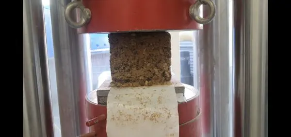 druksterkte test Biobeton Strukton