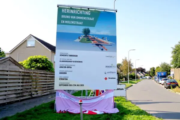 Starthandeling Bruno van Ommenstraat in Tubbergen