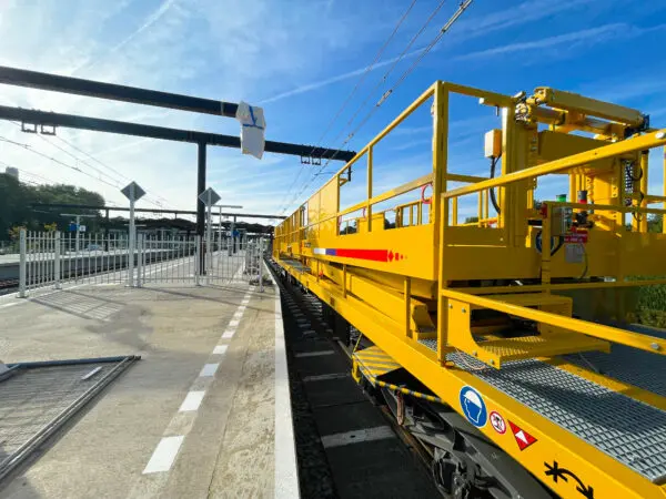 Hefbordeswagen Spoormachine Raildagen