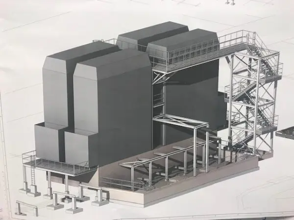 Koelwaterconditioneringsunit illustratie