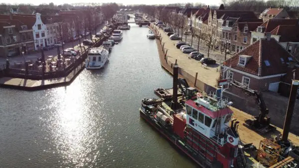 Strukton kademuur Brielle