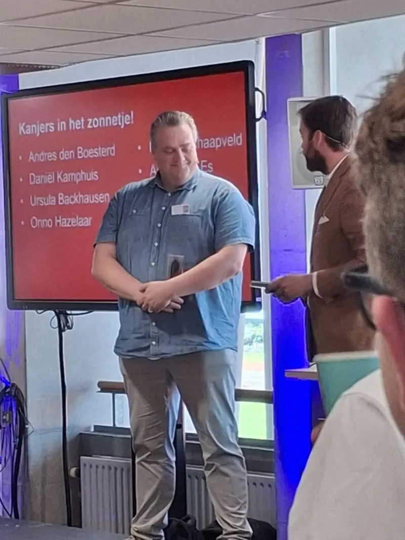 andres in het zonnetje Minor Railtechniek niet meer weg te denken