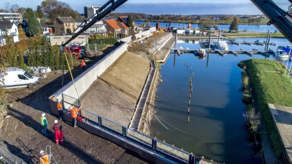 Waterbouw: dijkversterking
