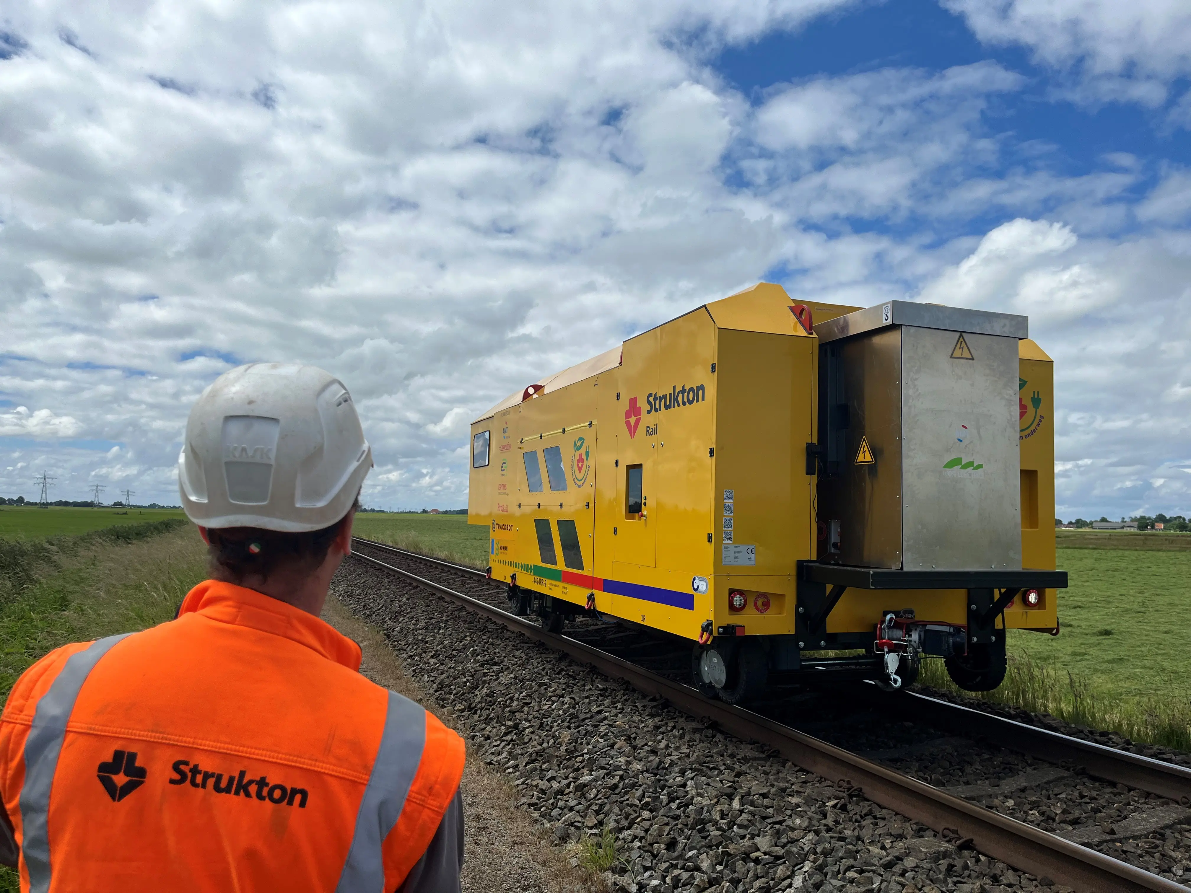 ERTMS trackbot Geslaagde en leerzame veldtest ERTMS Trackbot