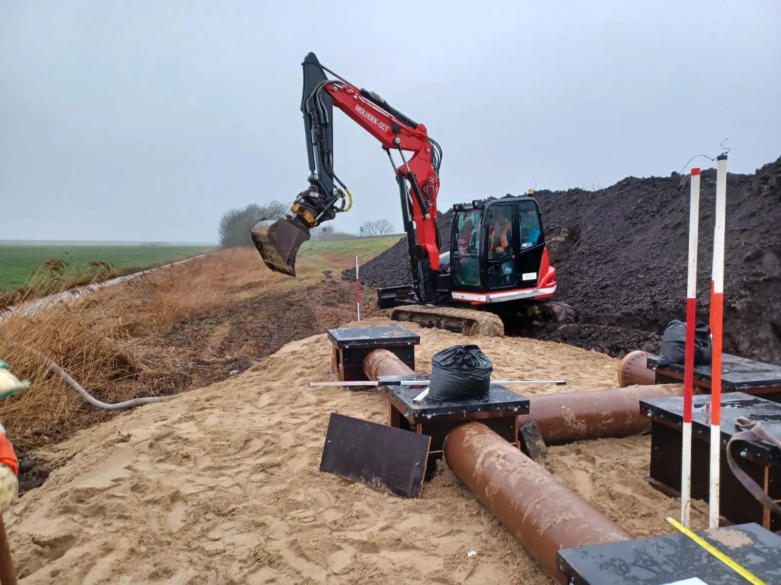 dassenburcht spoor treinen Friesland