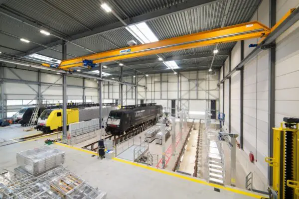 werkplaats maasvlakte goederenlocomotief