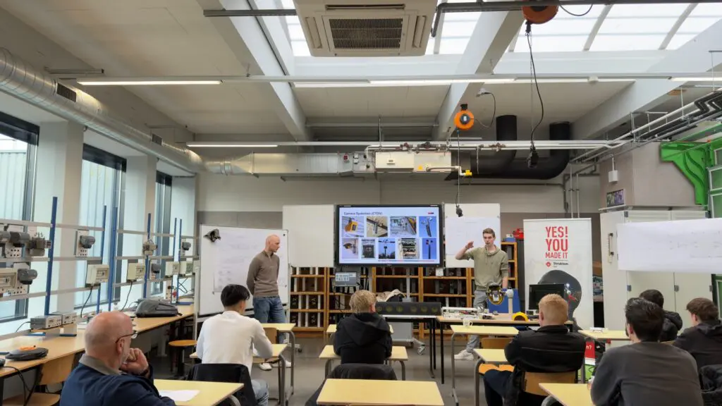 Bezoek aan Alfa-college