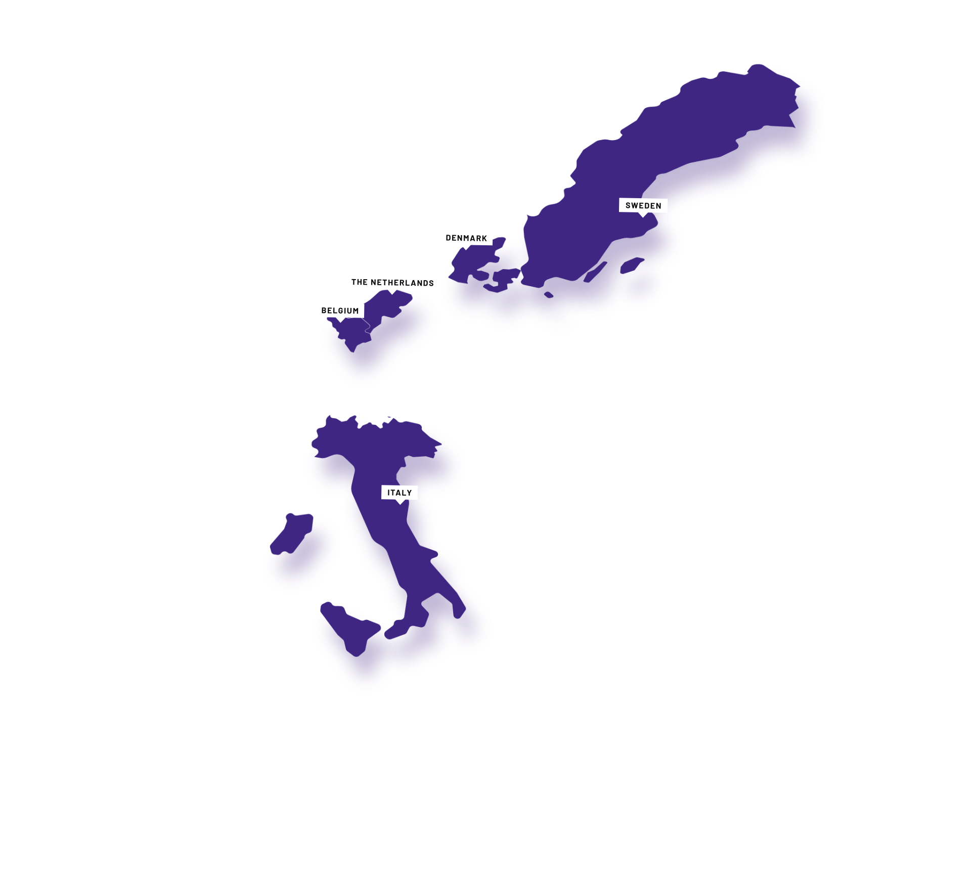 Map of Strukton locations